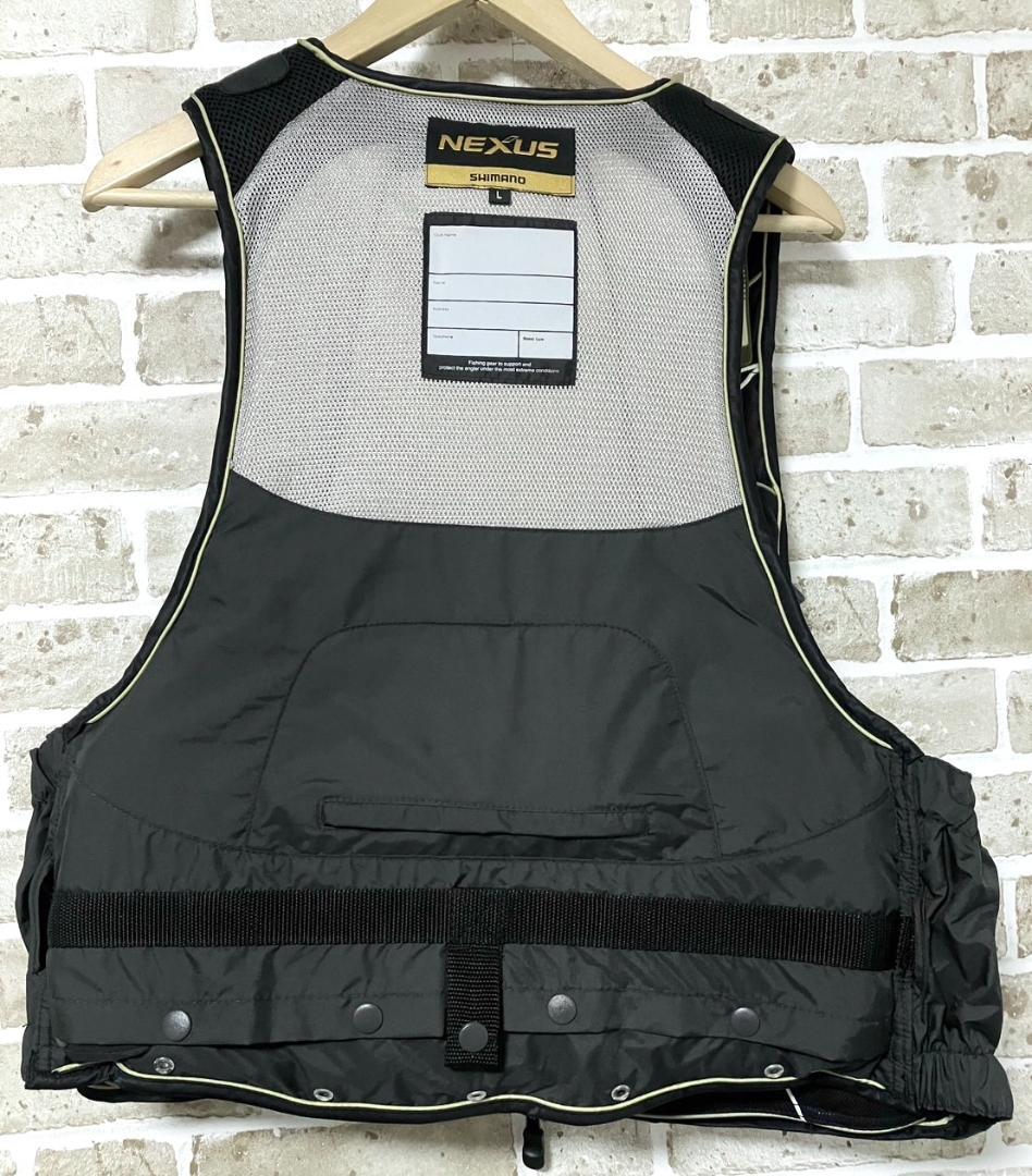 良品 シマノ ネクサス リミテッドプロ フローティングベスト Lサイズ