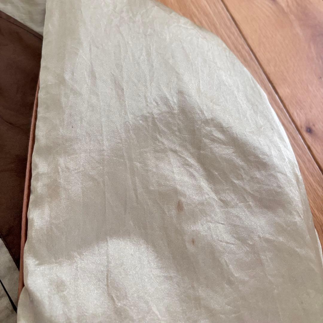 パームツリー刺繍 スカジャン ブラウン M ハワイ