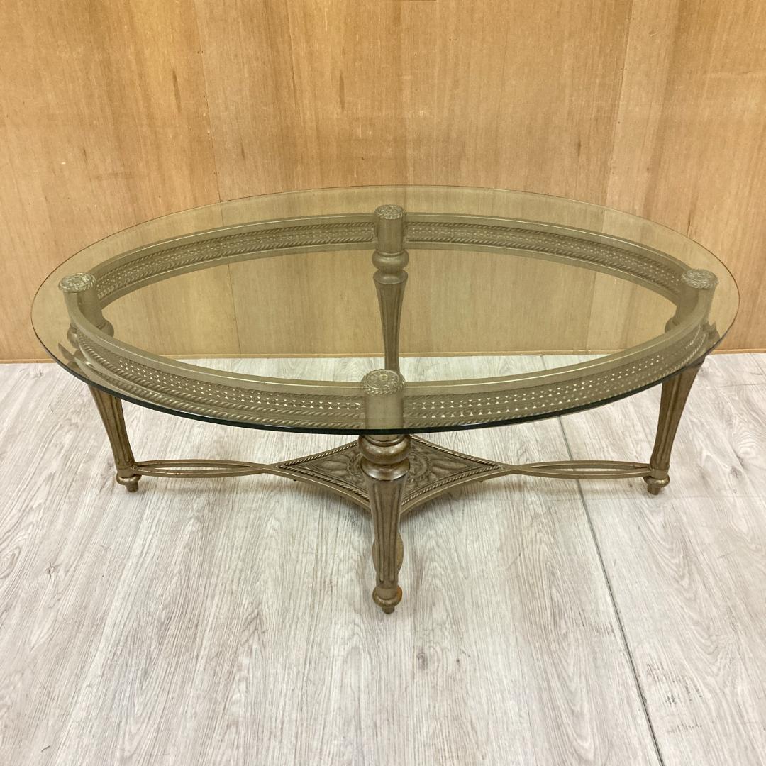 アンティーク調　エレガント　リビングテーブル　センターテーブル　クラシック
