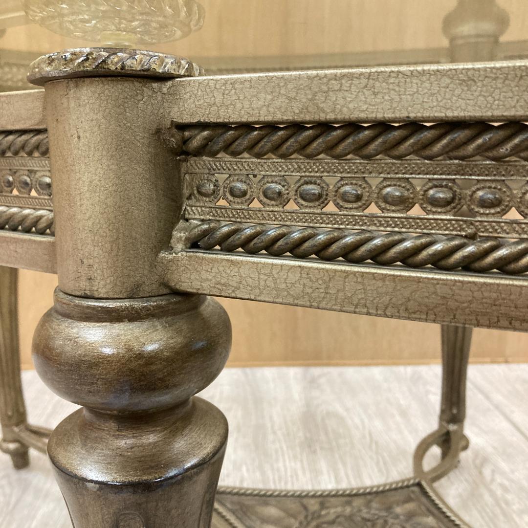 アンティーク調　エレガント　リビングテーブル　センターテーブル　クラシック