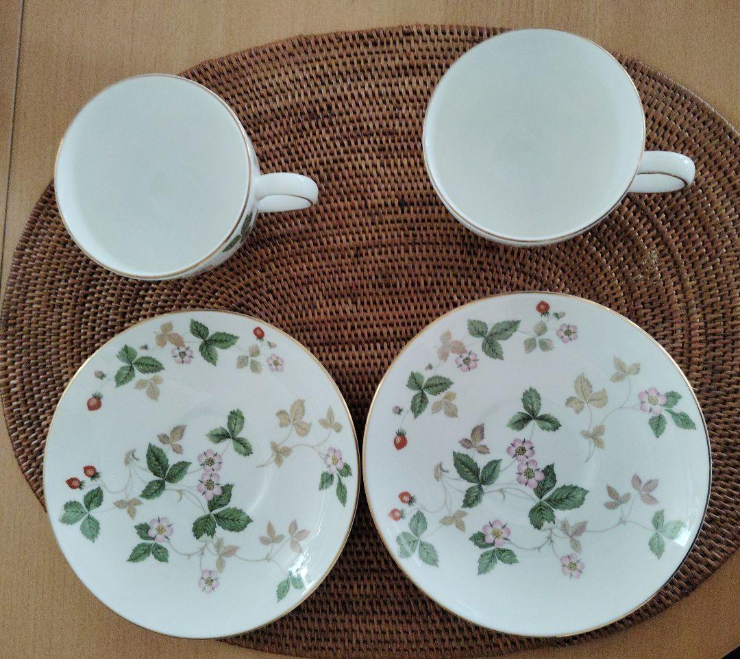  ワイルドストロベリー食器セット 6点