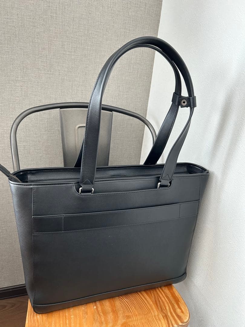 【数回使用】Evoon ととのうトート レザー 黒 618