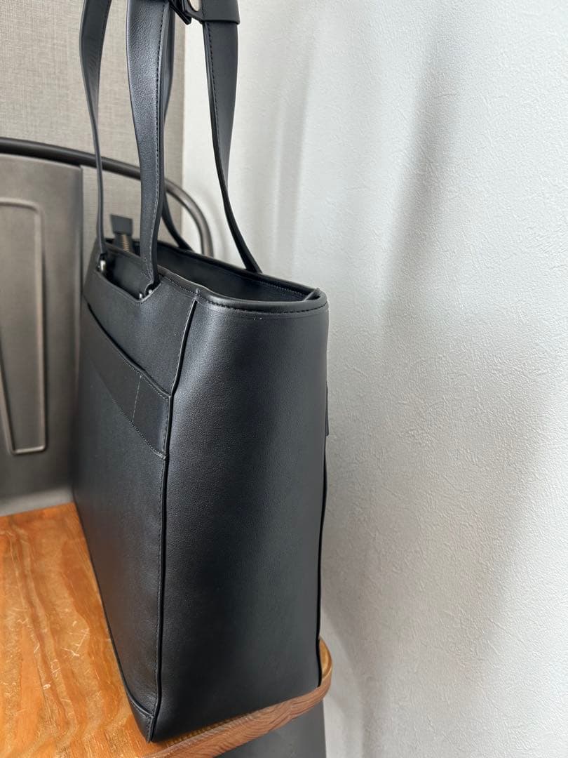 【数回使用】Evoon ととのうトート レザー 黒 618