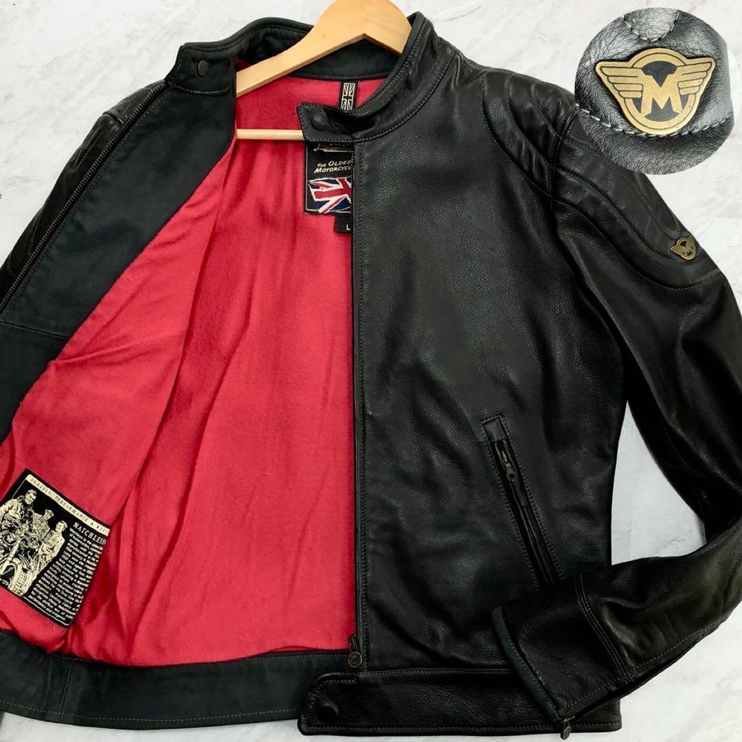 【未使用級】 MATCHLESS JHONNY JACKET ライダース L