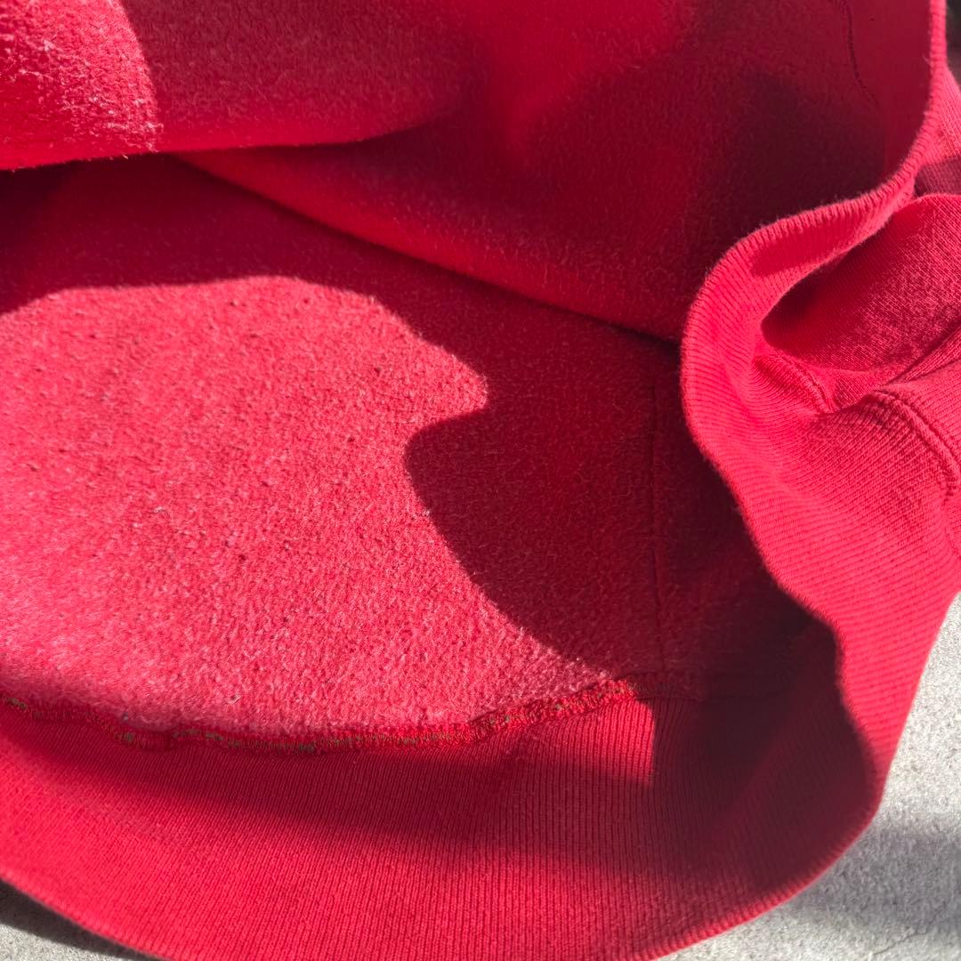 美品 USA製 カーハート パーカー 赤緑 希少ツートン