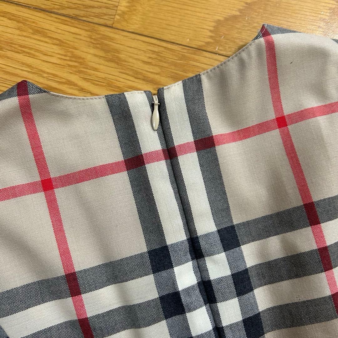 Bu rberry チェック柄 ワンピース 110A