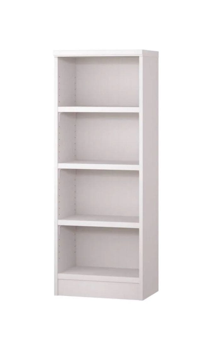 オーダー薄型本棚 壁面収納 ＋オプションオーダー　幅41 奥行25 高さ117