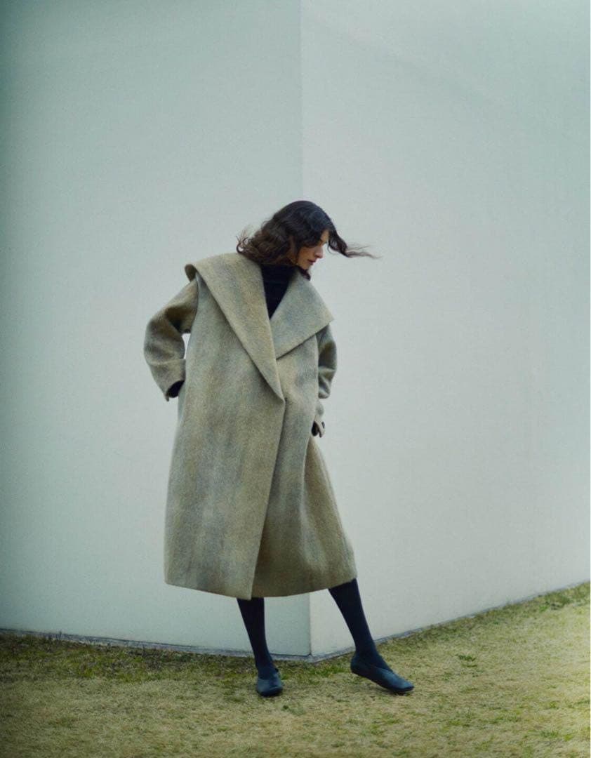 IRENE Flow Dyeing Shaggy Coat シャギーコート