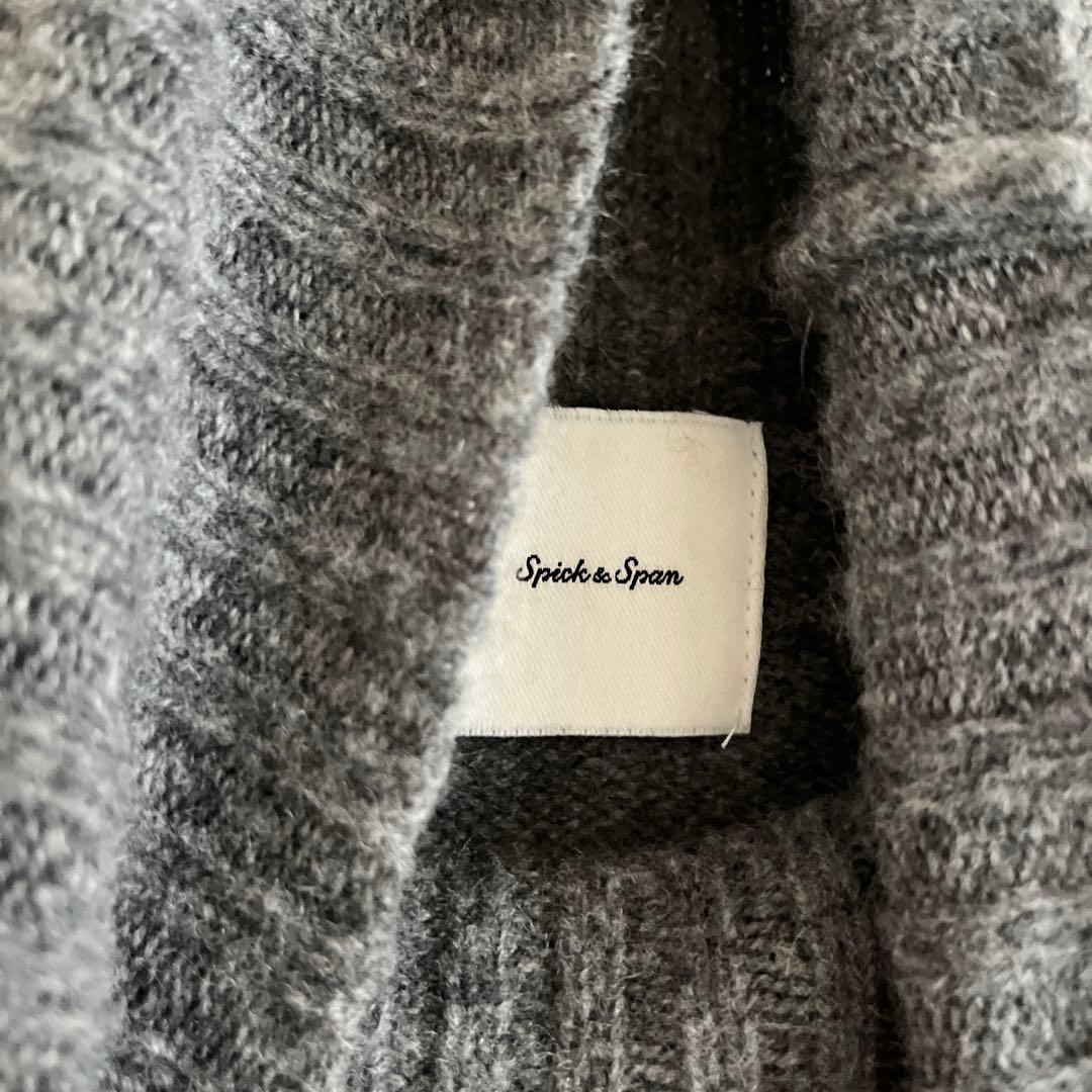 Spick & Span ウールカシミヤ タートルネックプルオーバー