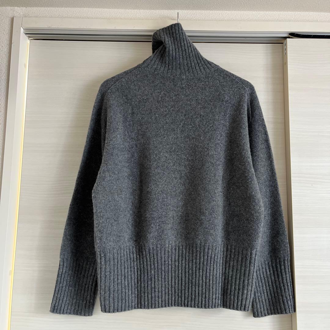 Spick & Span ウールカシミヤ タートルネックプルオーバー