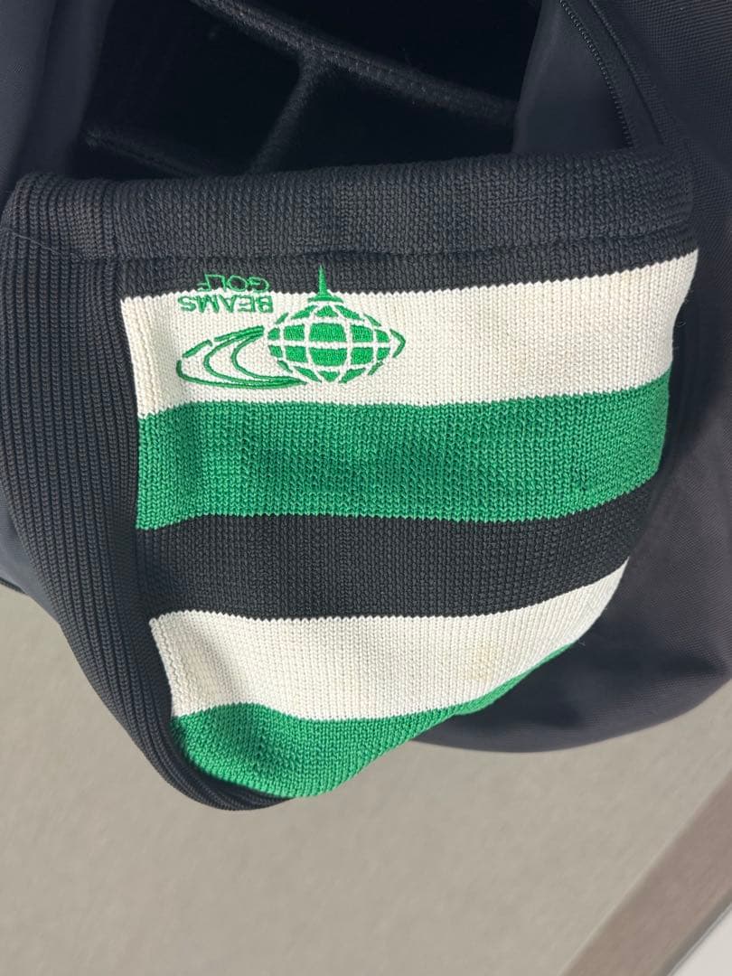 BEAMS GOLF スタンド付きゴルフバッグ 黒