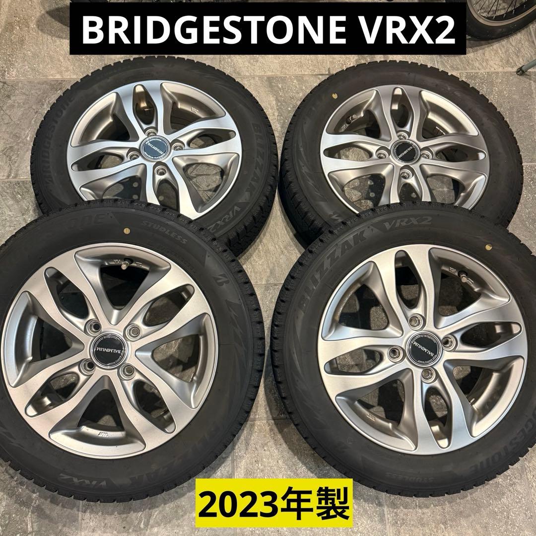 ブリヂストン バルミナ 155/65R14 VRX2 ブリザック　軽自動車