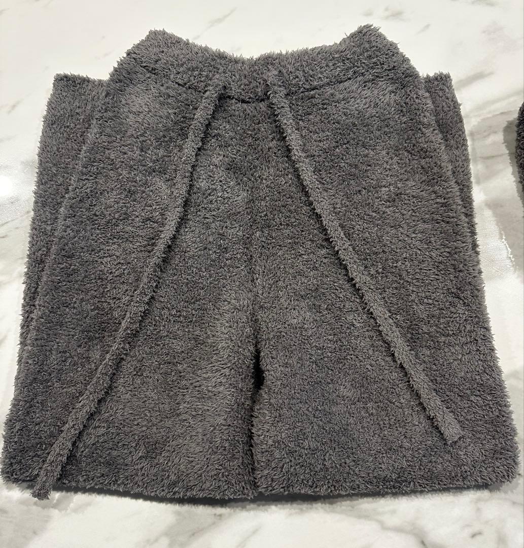 新品未使用ボタン付き　ジェラートピケ　グレー　上下　2024年福袋B