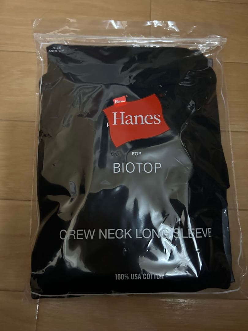 Hanes BIOTOP 別注 Comfort Crew Neck