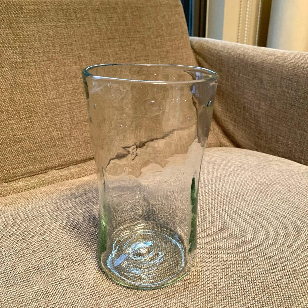 おおやぶみよさんスピカグラスフラワーベース花瓶