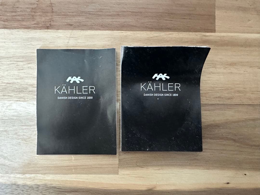 KAHLERケーラーAVVENTOアヴェントキャンドルホルダー3点セット美品