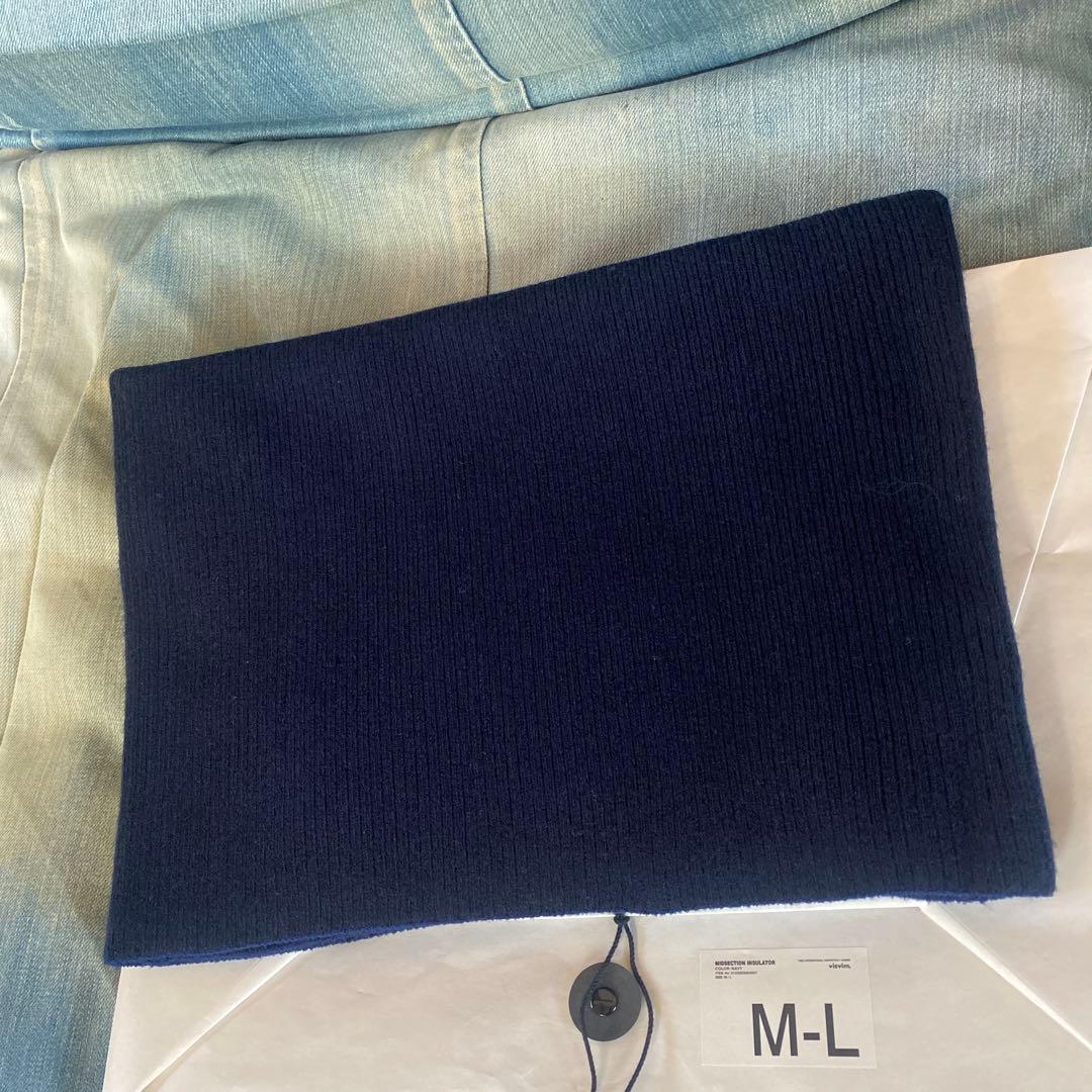 visvim 腹巻　新品　サイズML ネイビー