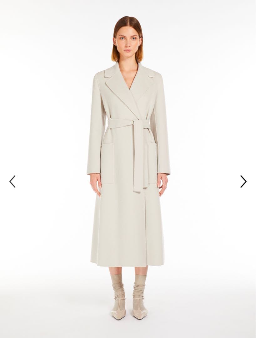 【最終値下げ】 'S MAX MARA パオローレ ウール ダブルフェイスコート