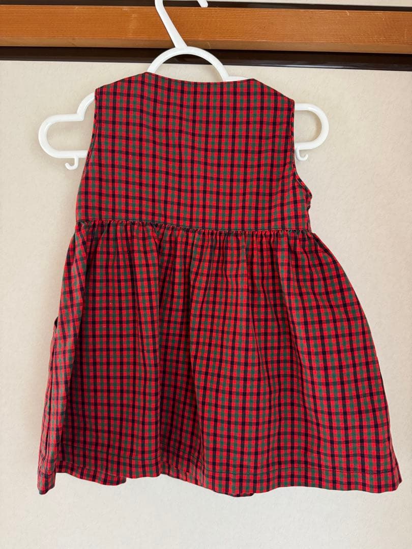 familiar ノースリーブワンピース 80 ファミリア