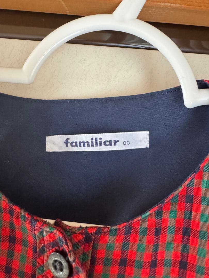 familiar ノースリーブワンピース 80 ファミリア