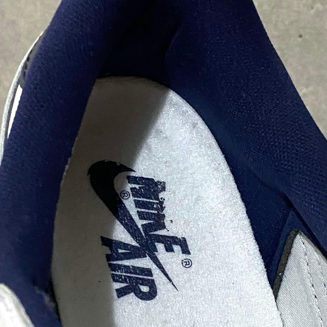 【美品】AIR JORDAN 1 LOW 85 メタリックネイビー US10.5