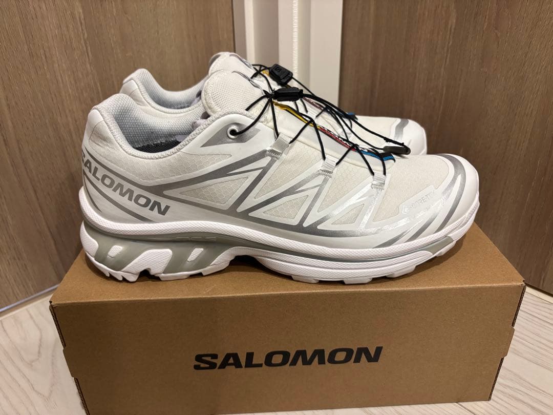 【SALOMON/サロモン】XT-6 GORE-TEX White/Silver