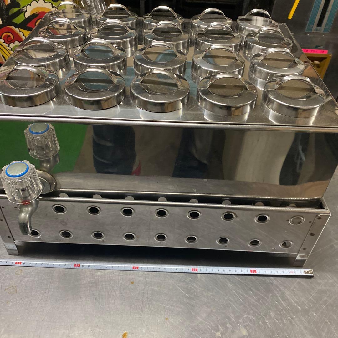 酒燗器　ステンレス　おでん鍋　都市ガス