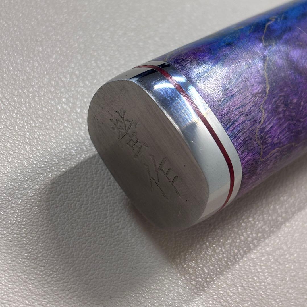 240mm黒打ちダマスカス　(切付型)牛刀シェフナイフ 牛刀【新品】。