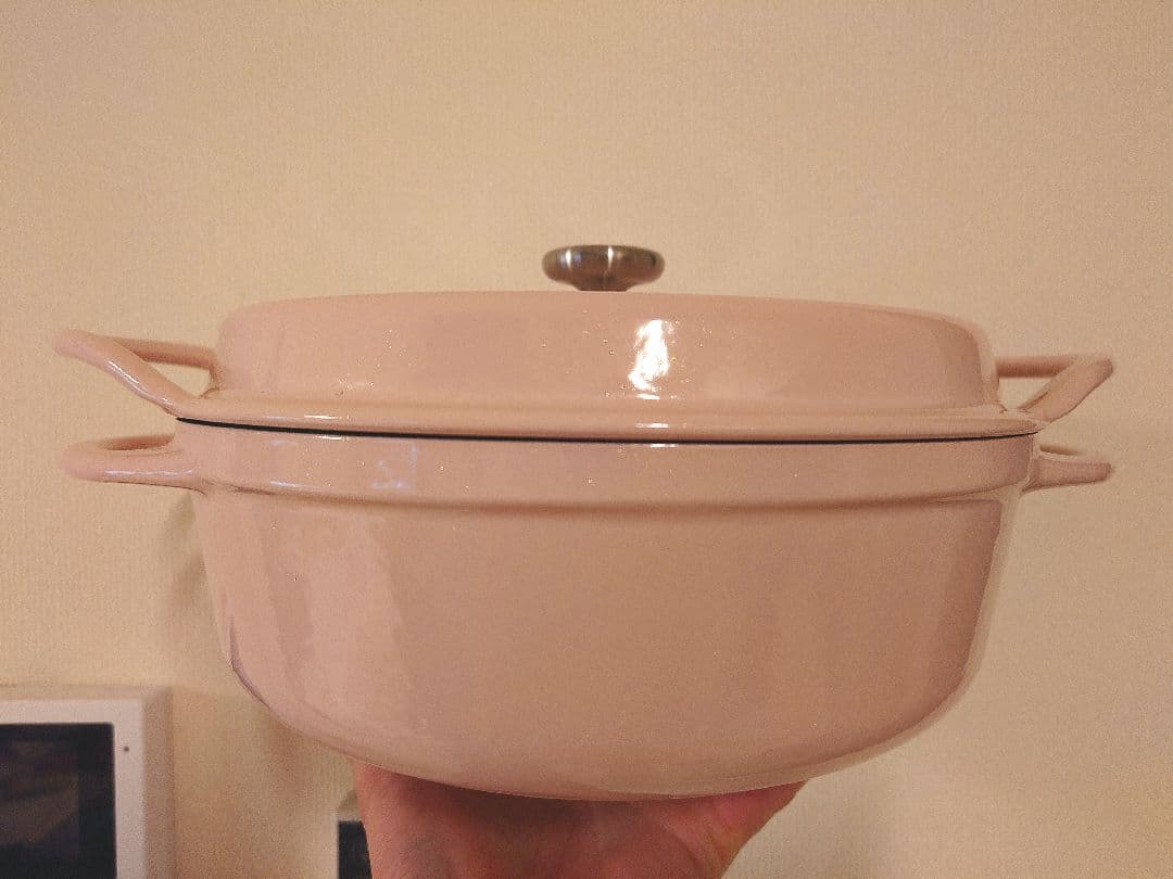 VERMICULAR オーブンポット1 22cm浅型 ピンク