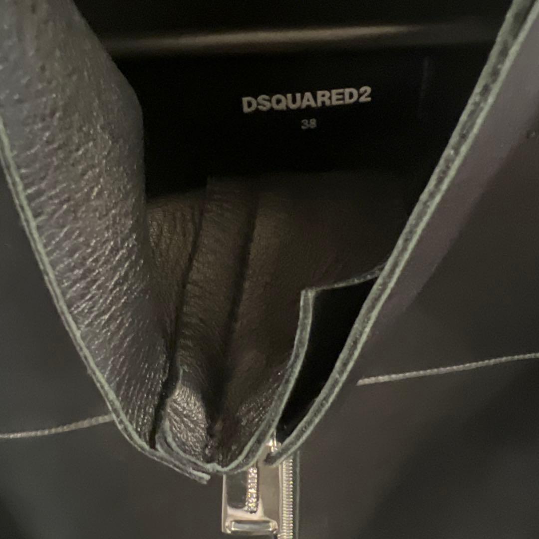 DSQUARED2 レザージャケット 38