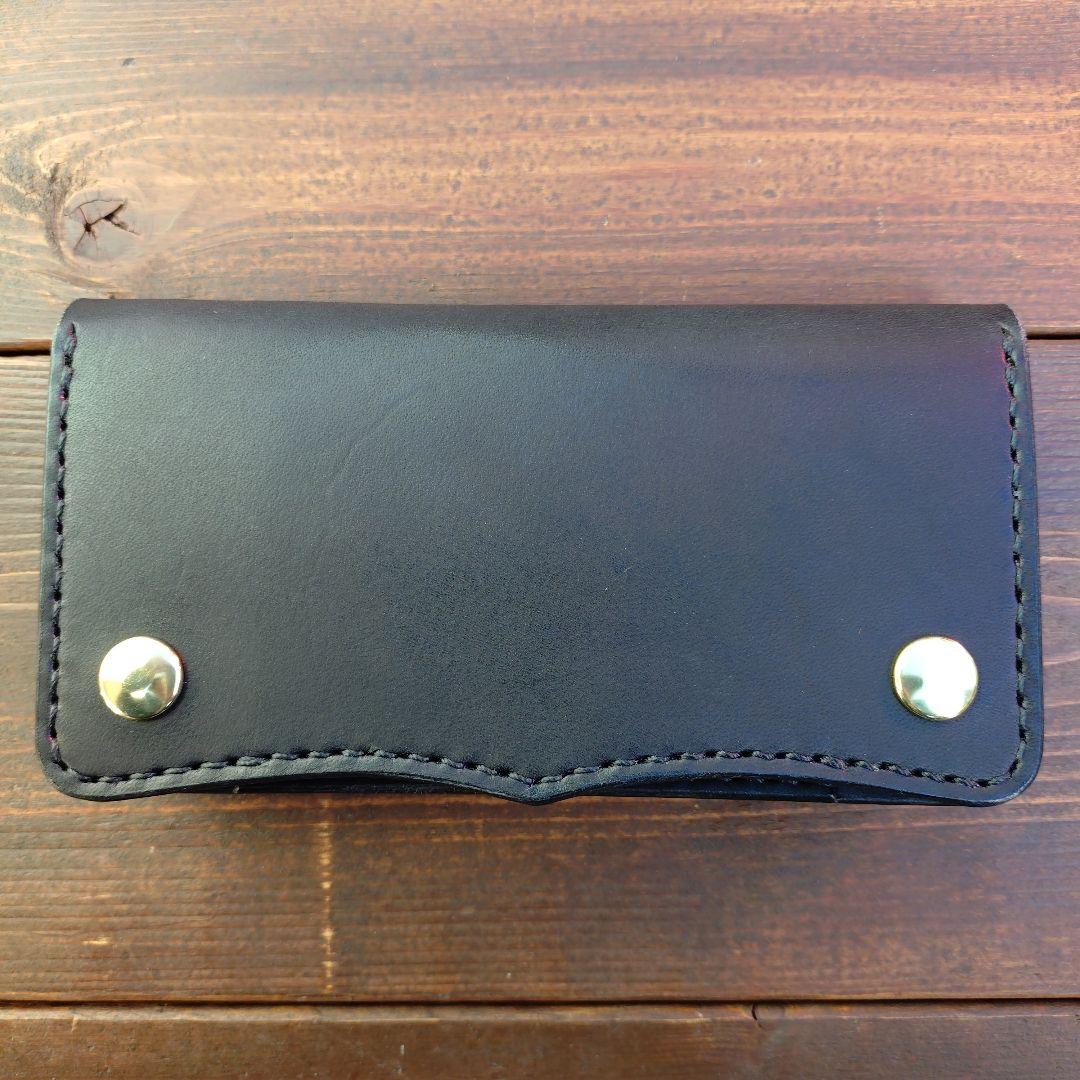 栃木オイルレザー‼️トラッカーウォレット 【ハンドメイド】