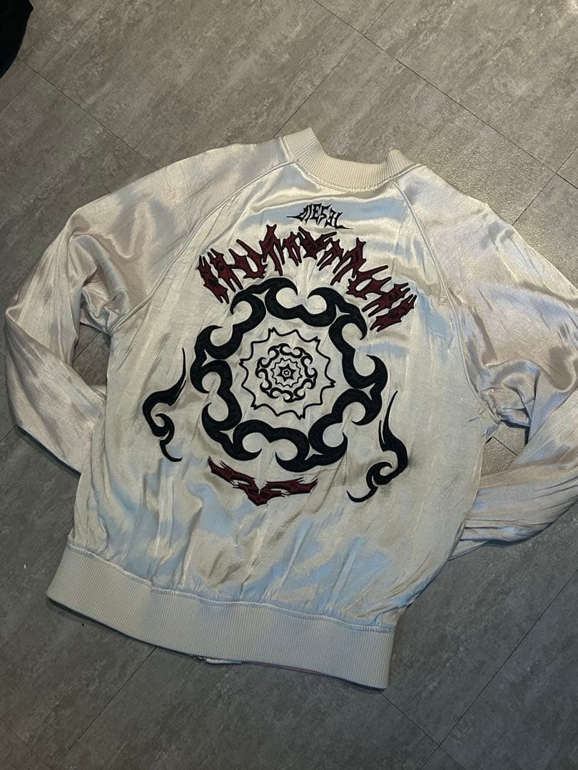 DIESEL シルバー スカジャン