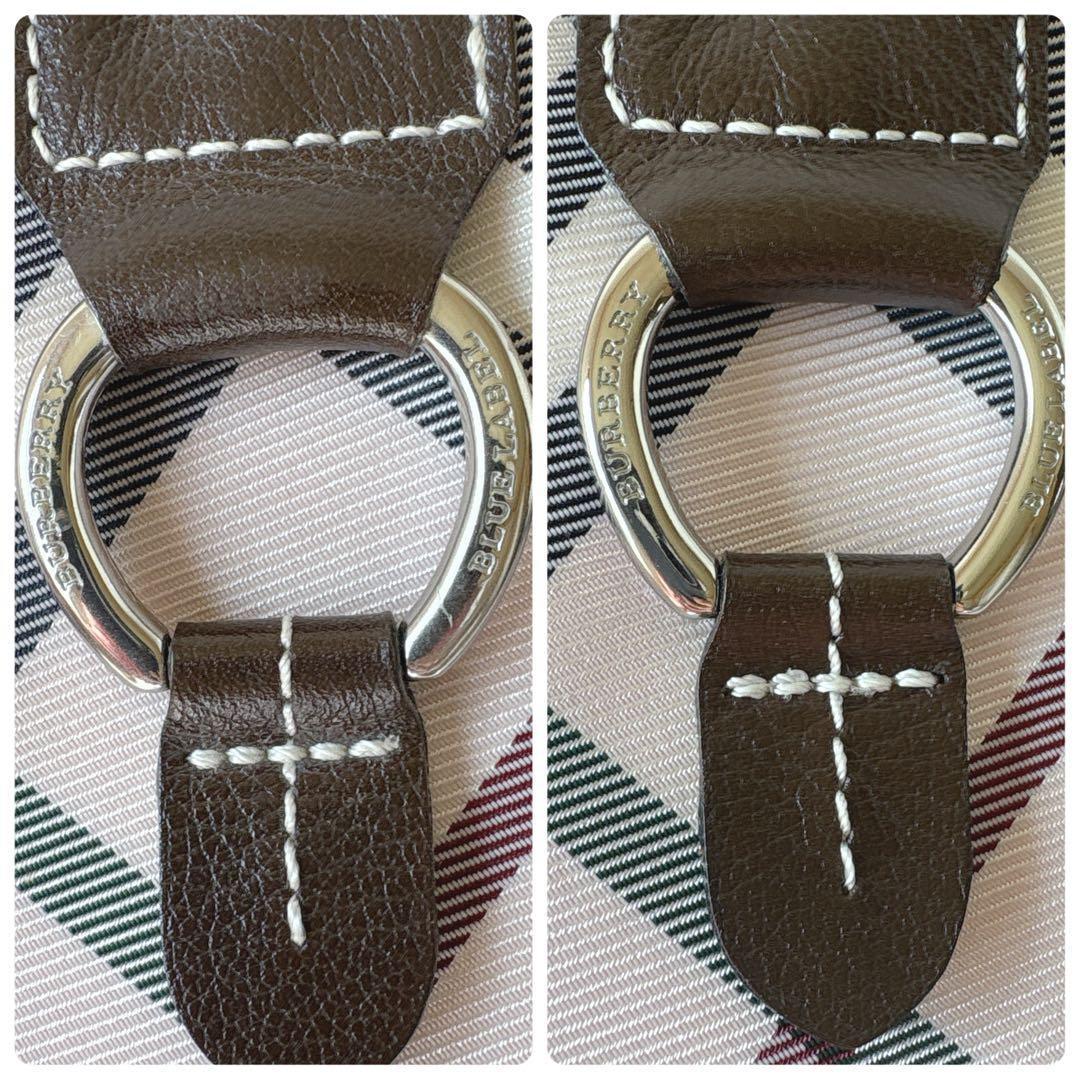 美品✨BURBERRY BLUE LABEL　ミニボストン　ノバチェック　ピンク