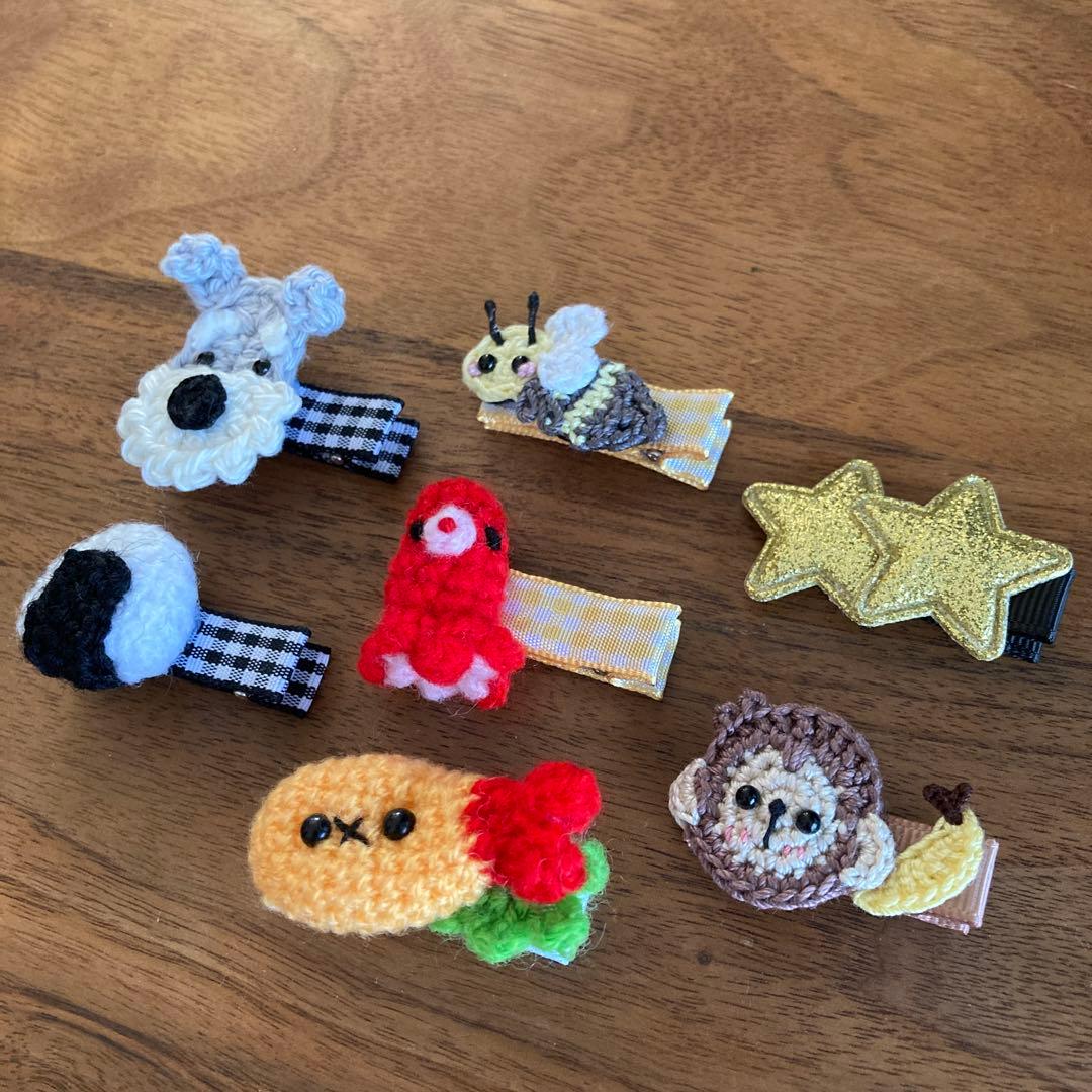 とまと様ご確認用☆ベビーヘアクリップ