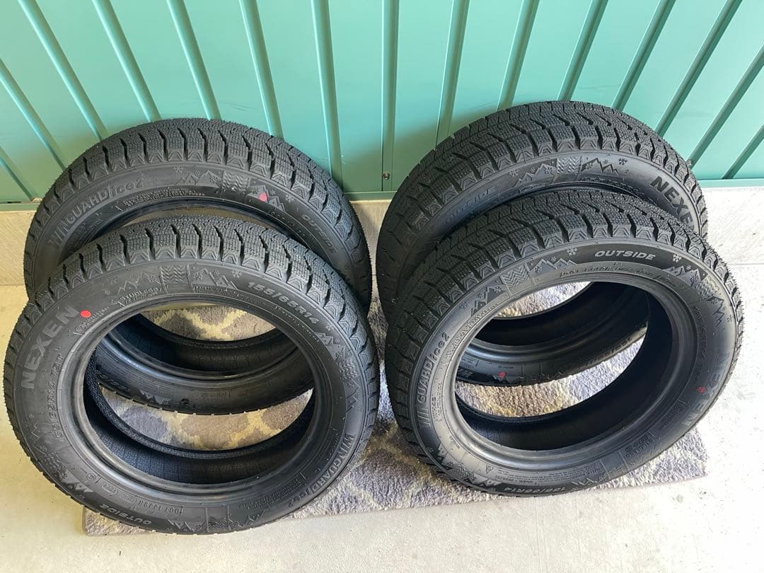 2024年製　ネクセン　155/65R14 スタッドレスタイヤ4本セット未使用