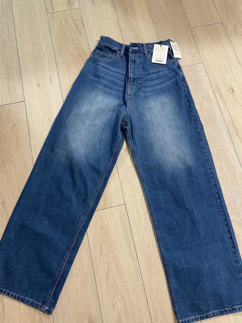 り*ん様 【新品タグ付き】Milano Wide-Straight Jeans