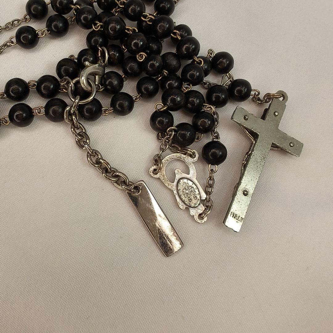 ドルチェ&ガッバーナ　ロザリオ　ネックレス　ベッカム着