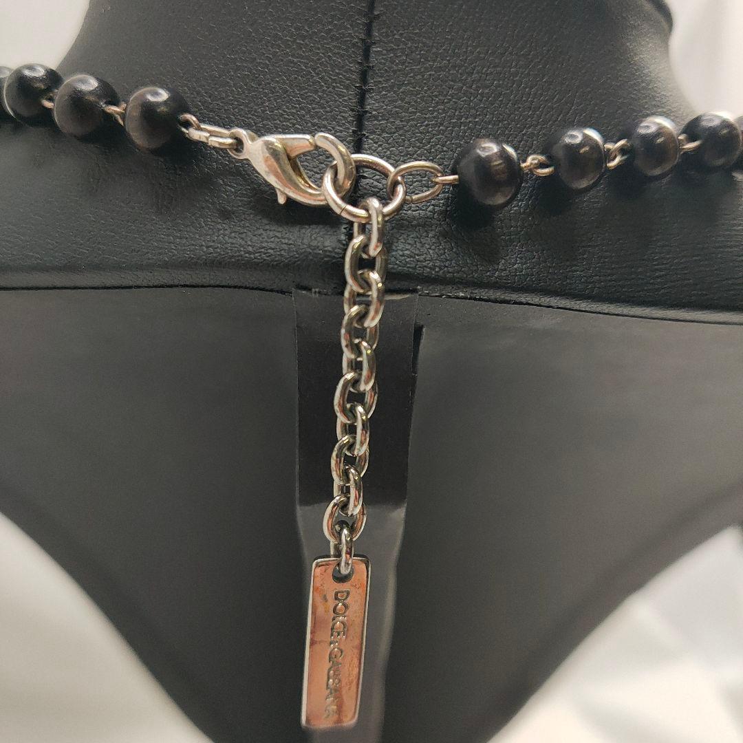 ドルチェ&ガッバーナ　ロザリオ　ネックレス　ベッカム着