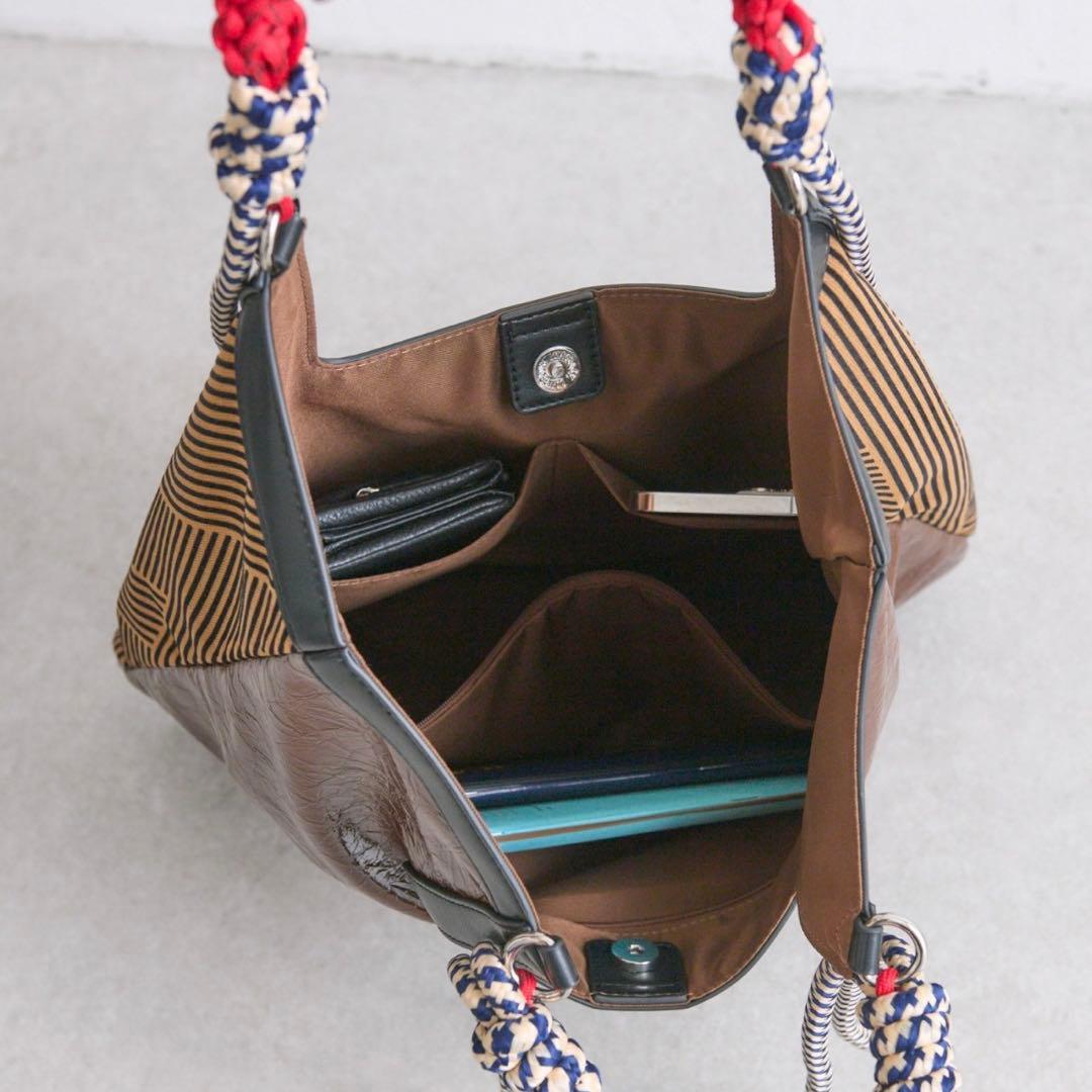 【新品未使用】イアパピヨネ MTAミックストートバッグ A4対応