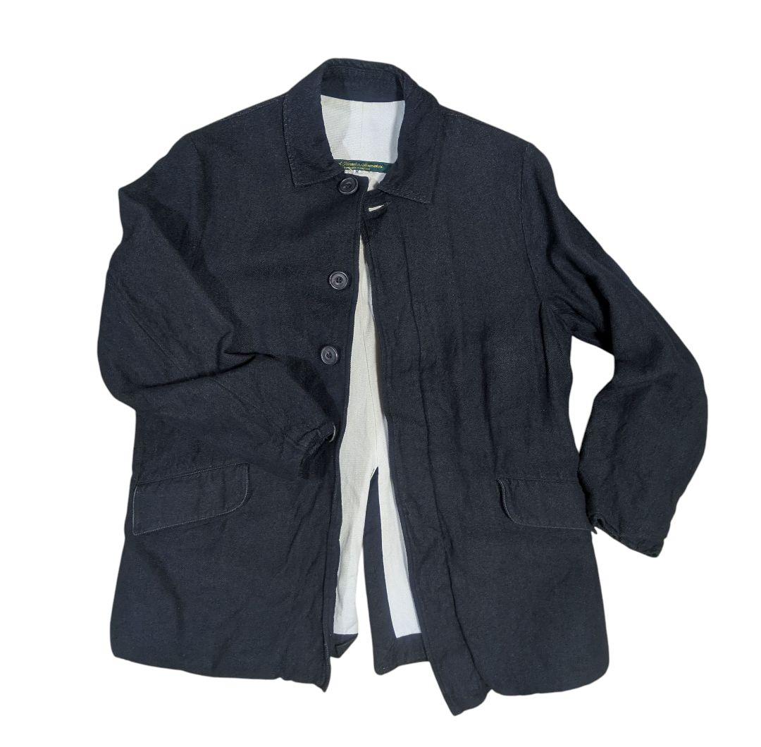 美品 Paul harnden マックコート ウールリネン ポールハーデン