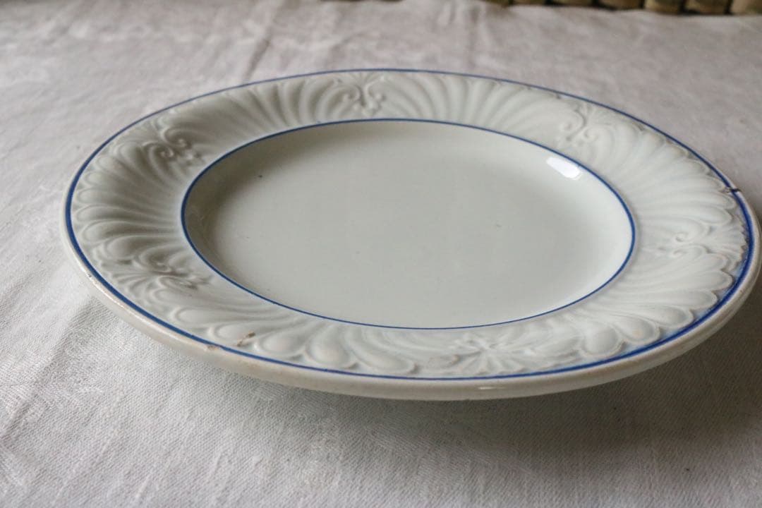 Creil et montereau フランス　アンティーク　プレート