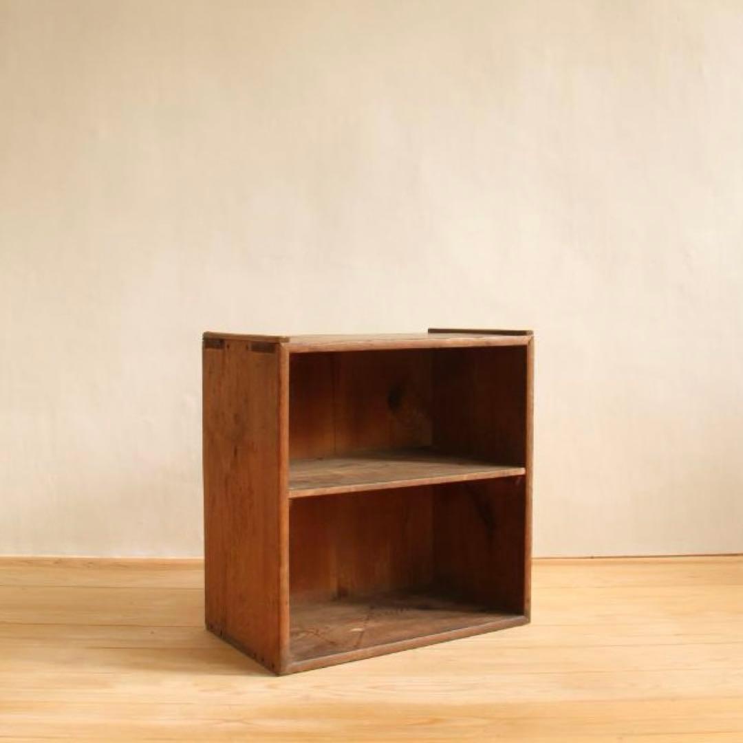 収納棚　棚　小物入れ　木製　古道具　古家具　アンティーク　ビンテージ　レトロ