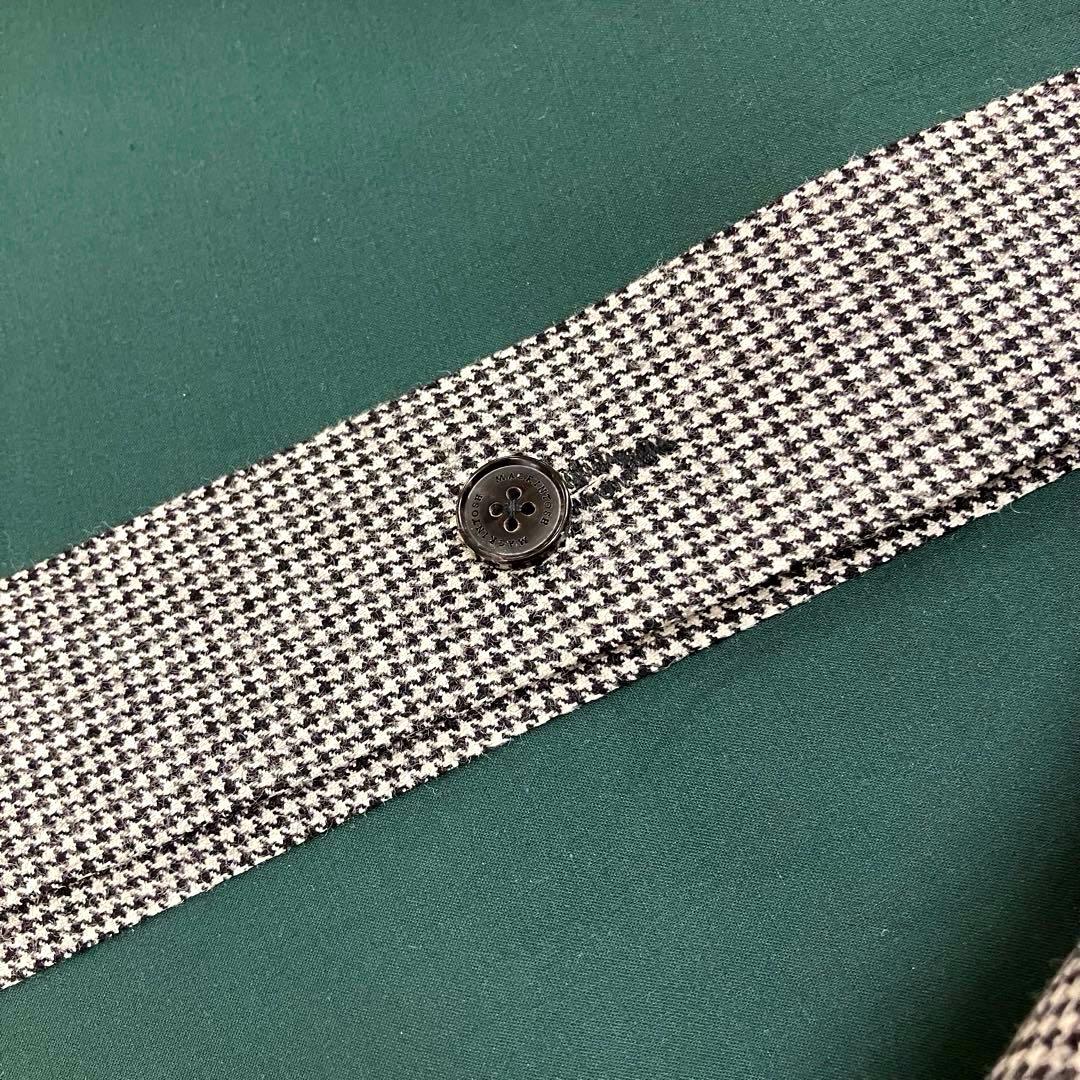 専用MACKINTOSH◆ゴム引きシングルトレンチコート8千鳥格子22万