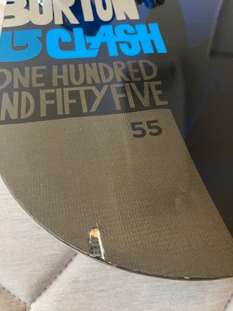 Burton CLASH 155 スノーボード3点　ソールカバー付き