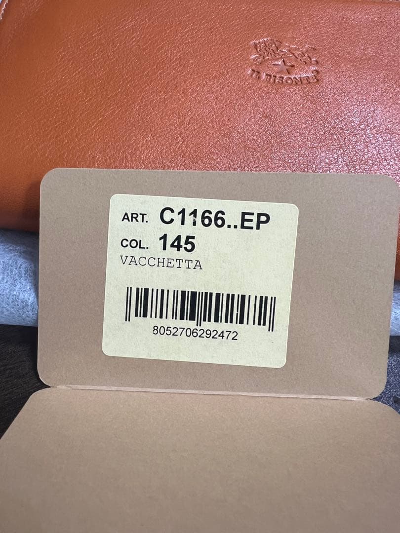 イルビゾンテ IL BISONTE SALINA ラウンドファスナー長財布