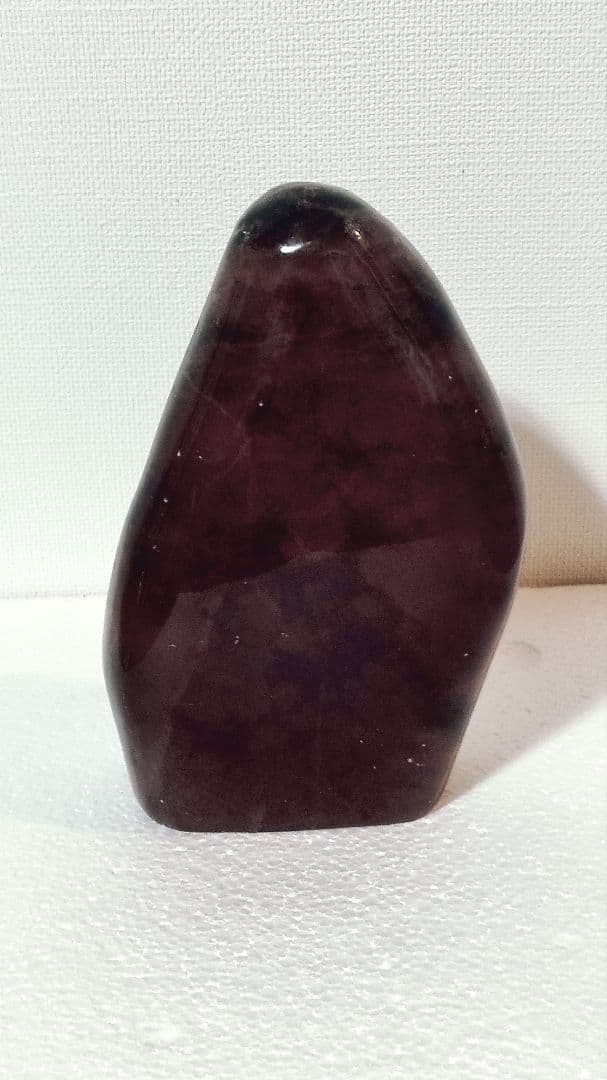 パワーストーン　天然石　パープルフローライト　置物　3.4kg　No.805