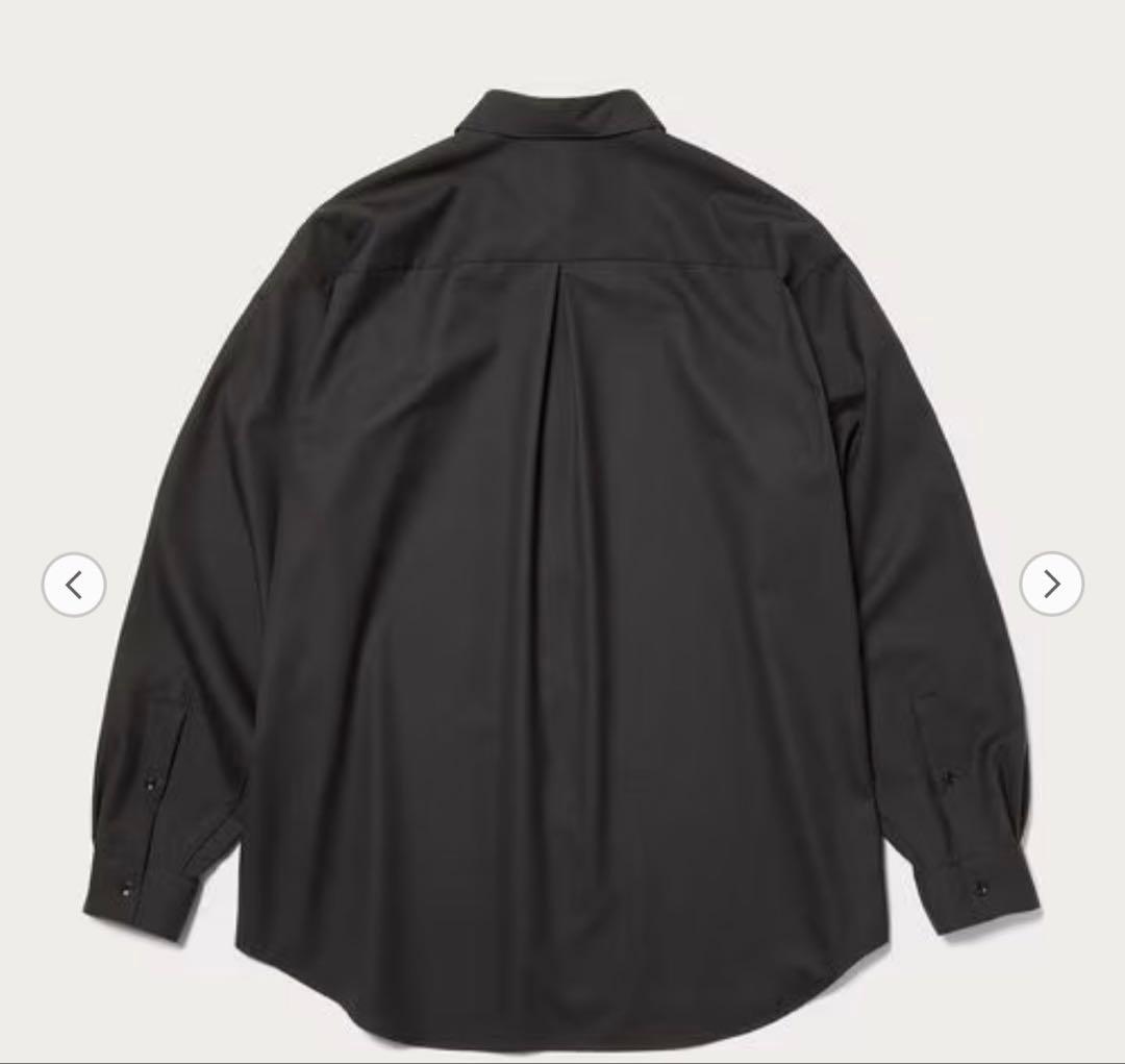 本日のみ　＜H＞レセプショニスト トロピカルウール レギュラーカラーシャツ