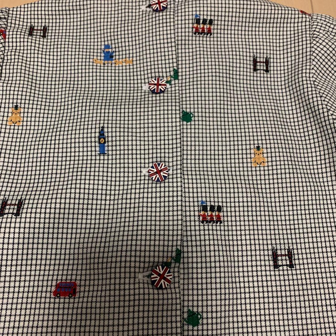 刺繍デザイン ワンピース 90サイズ