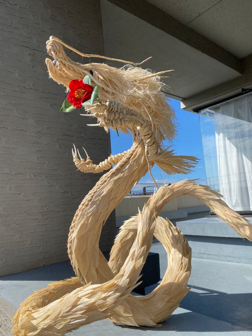 高級精麻で貴方の為に作るドラゴンアートオブジェ