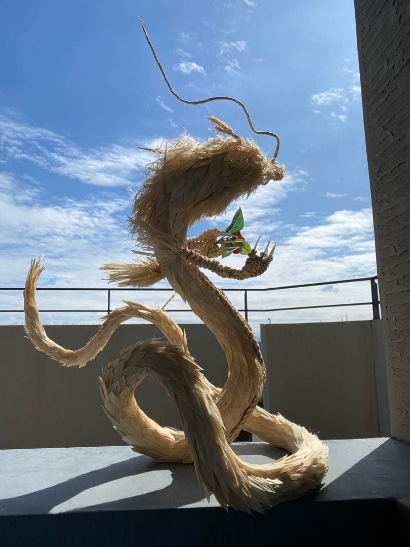 高級精麻で貴方の為に作るドラゴンアートオブジェ
